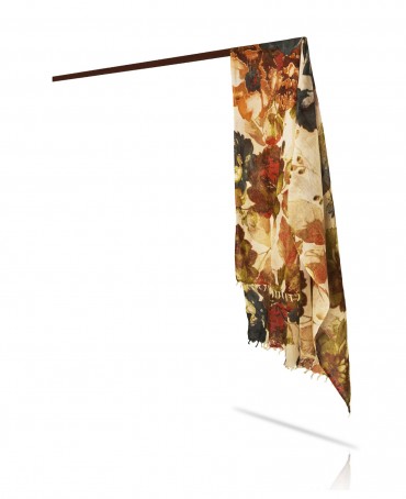 Палантин Женский W40-PORTE.FLEUR/ROUGE